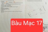 Bán đất 1 Cặp DT 213m2 đường Bàu Mạc 17 - trục thông kinh doanh đng 7,5m